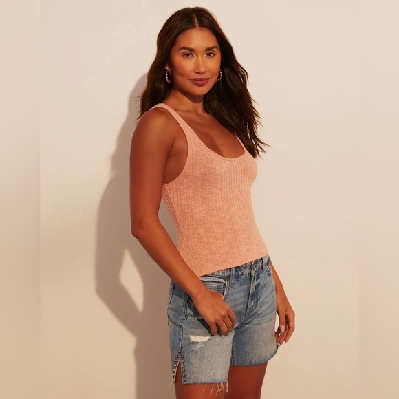 VICI Judith Sleeveless Tank In Orange - Picture 4 of 5